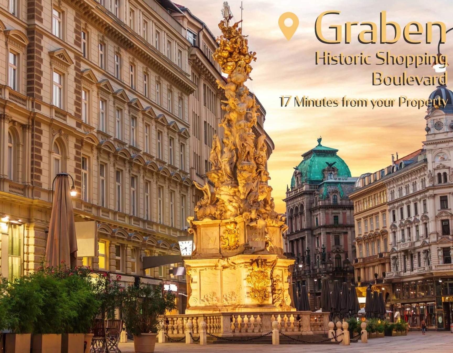 Superb Fully Equipped Apartment, 9 Min To City Center Via Metro Vienna Exterior photo